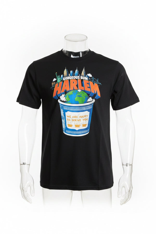 Gorgeous Bum Harlem Shirt - Black