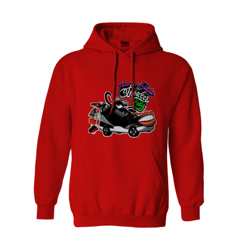 Red Logo Hoodie