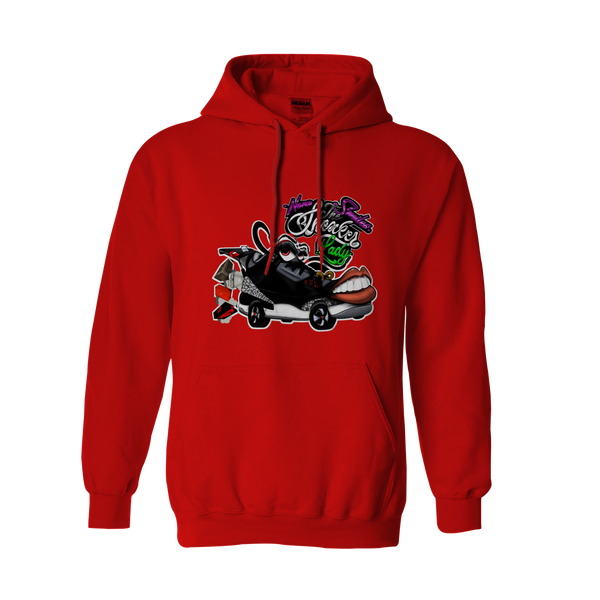 Red Logo Hoodie
