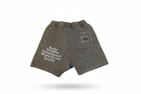 Queens G.T.M Shorts - Grey