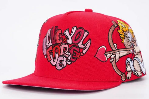 Love You Forever Red Brim (last one no more restock)