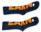 Orange Over Blue Earn Socks