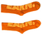 Orange Over Orange Earn Socks