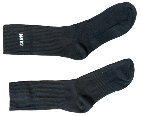 Black Earn Socks