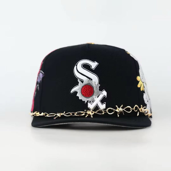 Iced Out Sox With Chain