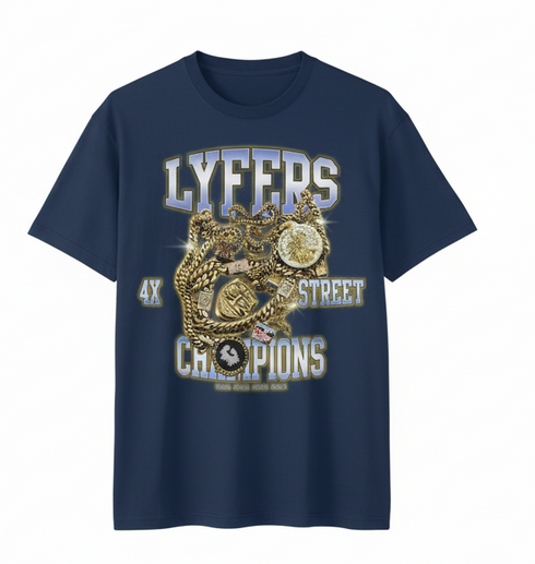 Navy Chain Reaction T-shirt