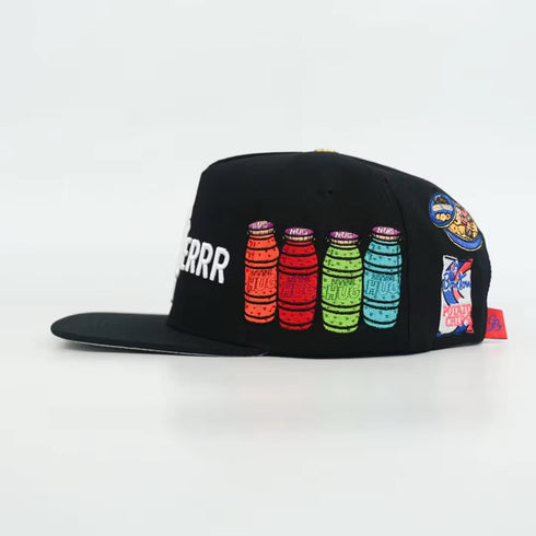 Yerrrr Black Strapback