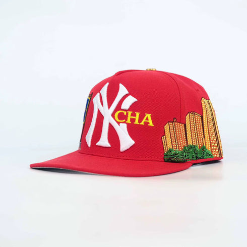 Red NYCHA Hat
