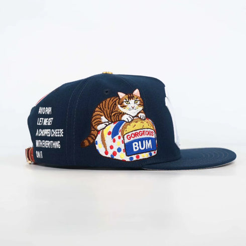 Navy Cat On Bread